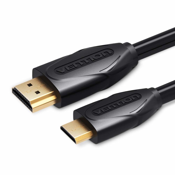 კაბელი Vention VAA-D02-B100 Mini HDMI Cable 1M Black