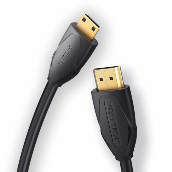 კაბელი Vention VAA-D02-B100 Mini HDMI Cable 1M Black