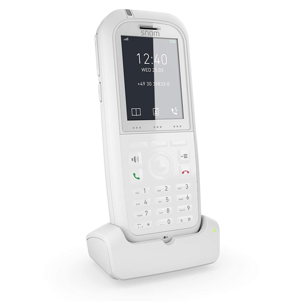 IP ტელეფონი Snom M90 Antibacterial DECT Handset TFT, 1100mAh, IP65, Bluetooth, White