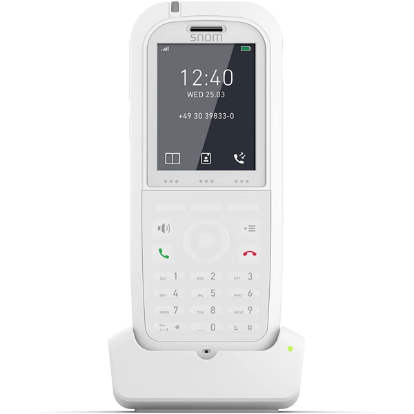 IP ტელეფონი Snom M90 Antibacterial DECT Handset TFT, 1100mAh, IP65, Bluetooth, White