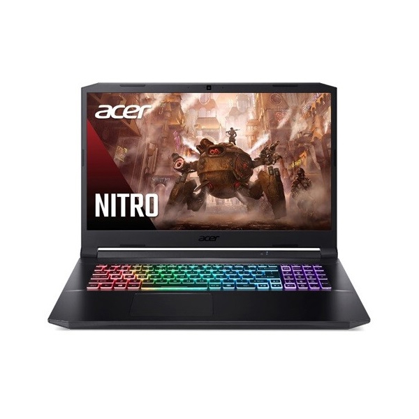 ნოუთბუქი Acer Nitro 17.3" FHD IPS, SlimBezel LCD, Ryzen 5 5600H, 16GB, 512GB SSD, RTX3060 6GB Black