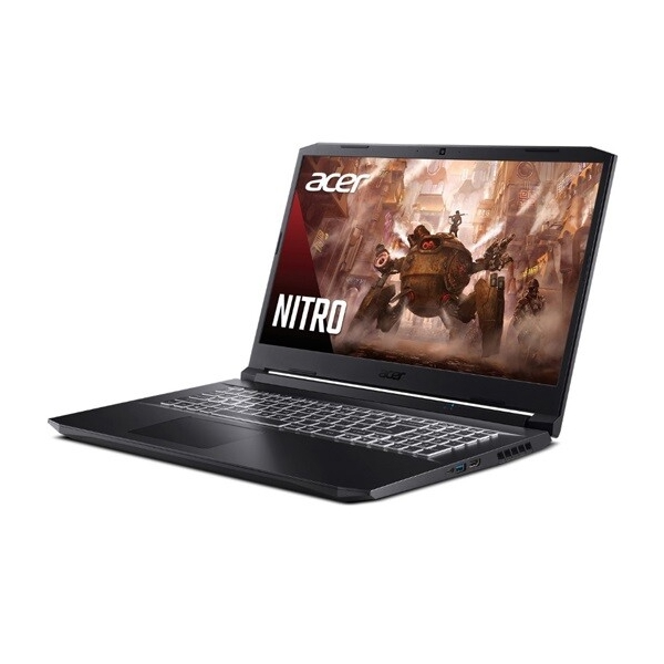 ნოუთბუქი Acer Nitro 17.3" FHD IPS, SlimBezel LCD, Ryzen 5 5600H, 16GB, 512GB SSD, RTX3060 6GB Black