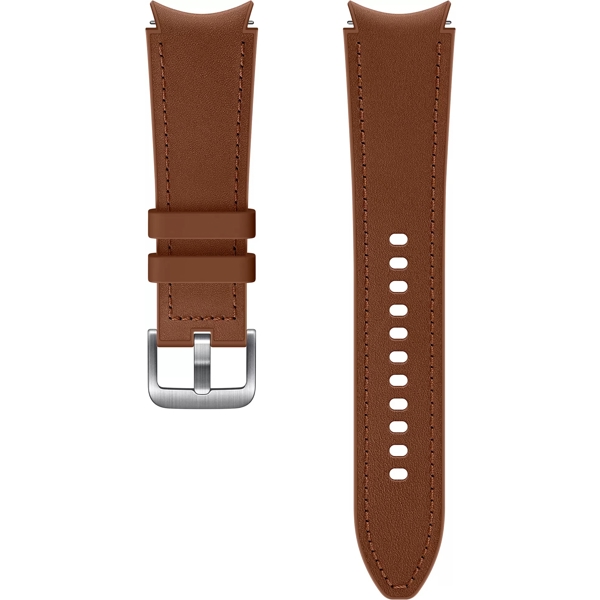 საათის სამაჯური Samsung Hybrid Leather Band For Galaxy Watch4/Watch3, 20mm, Brown