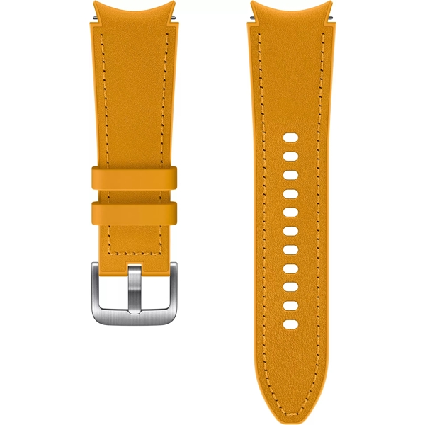 საათის სამაჯური Samsung Hybrid Leather Band For Galaxy Watch4/Watch3, 20mm, Yellow