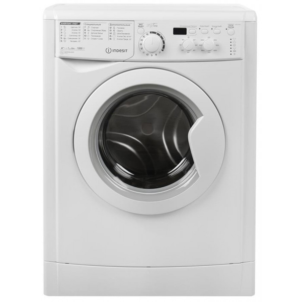 სარეცხი მანქანა Indesit E2SD 2160A B EU, 6kg, A++, 1000Rpm, 38L, White