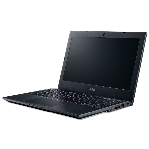 ნოუთბუქი Acer TMB118-M 11.6” Celeron 4120, 4GB, 64GB EMMC SSD, Wifi, Bluetooth Integrated  Black win 10