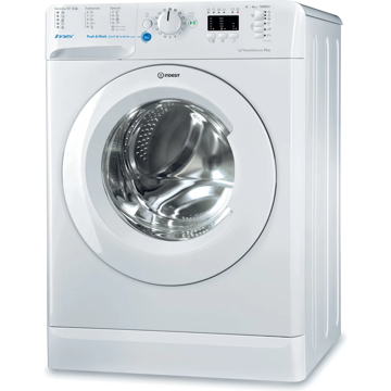 სარეცხი მანქანა Indesit BWSA 61052 W UA 6 kg 1000Rpm  A++ White