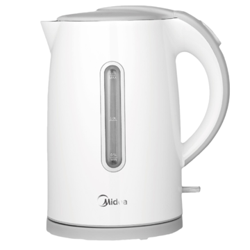 ელექტრო ჩაიდანი Midea MK-17H05E, 2200W, 1.7L, Electric Kettle, White