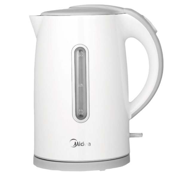 ელექტრო ჩაიდანი Midea MK-17H05E, 2200W, 1.7L, Electric Kettle, White