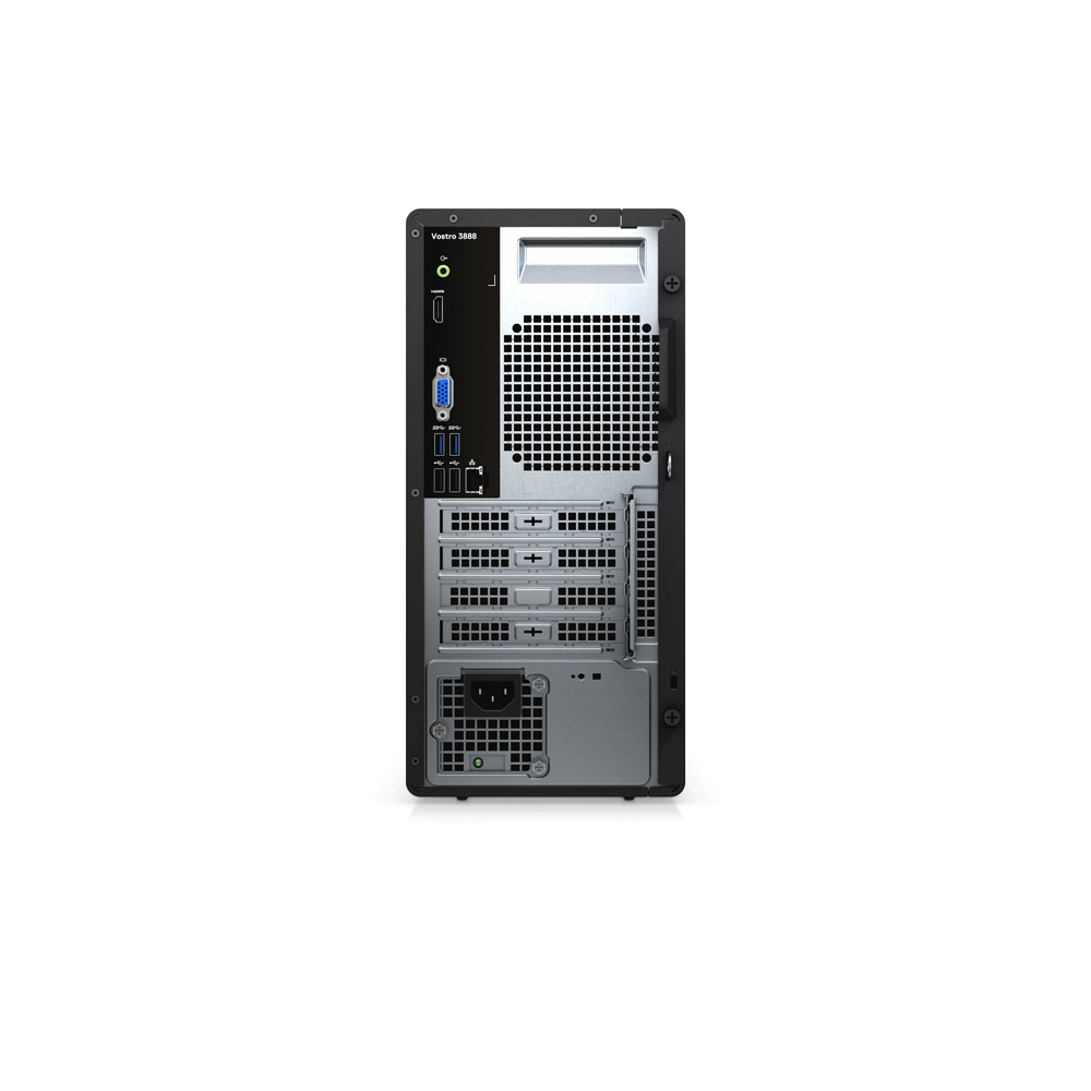პერსონალური კომპიუტერი DELL PC Vostro 3888 MT, Intel i5-10400, 8GB, 256GB, Black