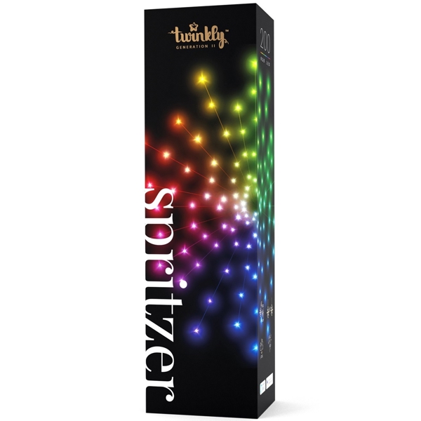 Smart LED განათება Twinkly TWB200STP-WEU Spritzer RGB 200, Gen II, IP44