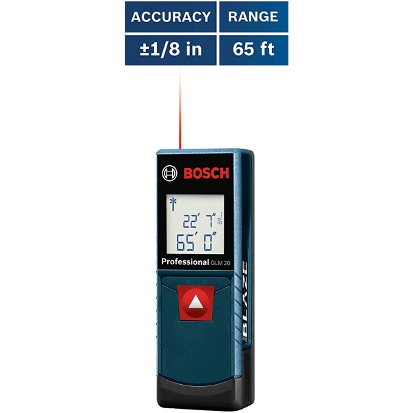 მაზძილმზომი Bosch Laser Measure GLM 20 Professional