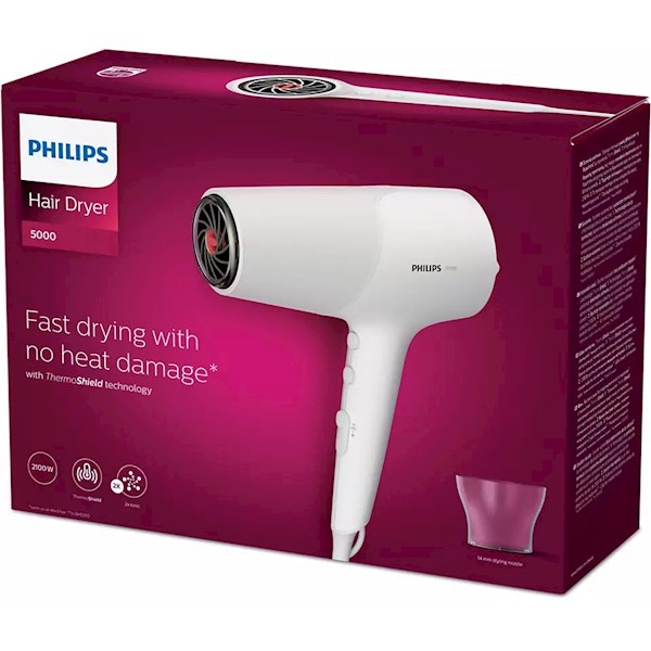 თმის საშრობი Philips BHD500/00 2100W White