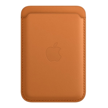 ტყავის საფულე iPhone MM0Q3ZM/A Leather Wallet With Magsafe Golden Brown