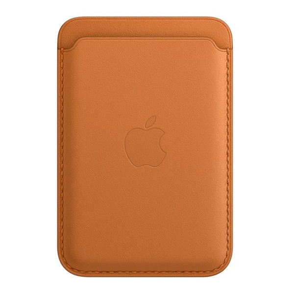 ტყავის საფულე iPhone MM0Q3ZM/A Leather Wallet With Magsafe Golden Brown