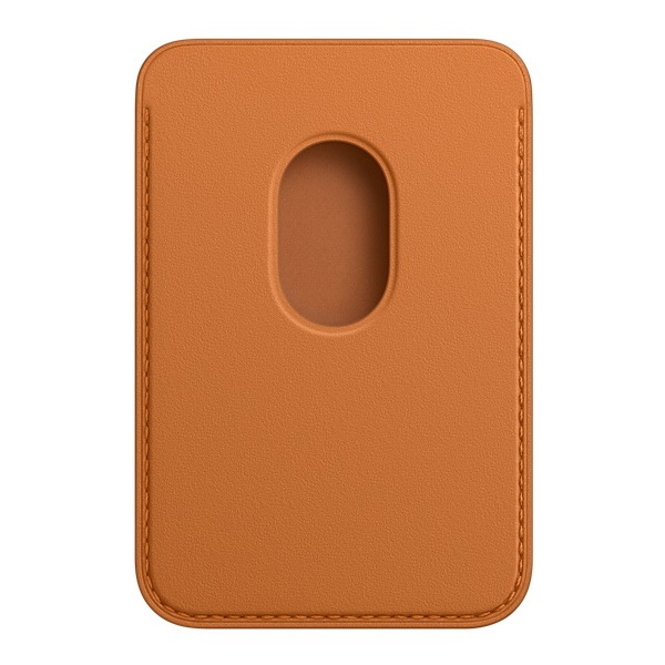 ტყავის საფულე iPhone MM0Q3ZM/A Leather Wallet With Magsafe Golden Brown