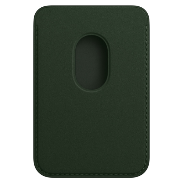  ტყავის საფულე iPhone MM0X3ZM/A Leather Wallet With Magsafe Sequoia Green 