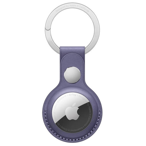 აირთაგის ქეისი Apple MMFC3ZM/A Airtag Leather Key Ring- Wisteria 