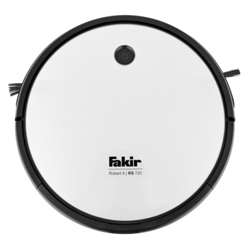 რობოტი მტვერსასრუტი Fakir ROBERT II RS 720, Mobile WIFI APP Control, 65Db, Silver/Black