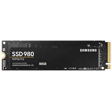 მყარი დისკი Samsung MZ-V8V500BW, 500GB 980 PCIe 3.0 NVMe M.2 SSD Black