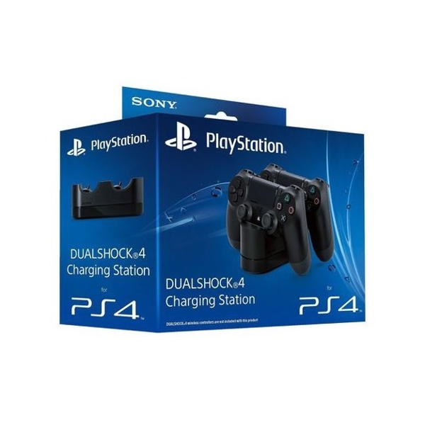 ჯოისტიკის დამტენი SONY CUH-ZDC1 Dual Controller Charger Station PS4, Black