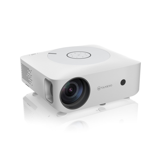 პროექტორი Vankyo LEISURE 530W Mini Wireless Projector, 1080p, 40000Hrs, Built-in Speakers, WiFi, White