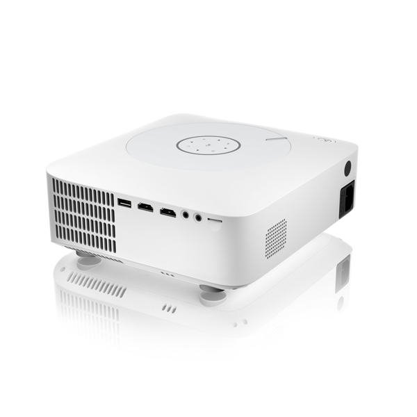 პროექტორი Vankyo LEISURE 530W Mini Wireless Projector, 1080p, 40000Hrs, Built-in Speakers, WiFi, White