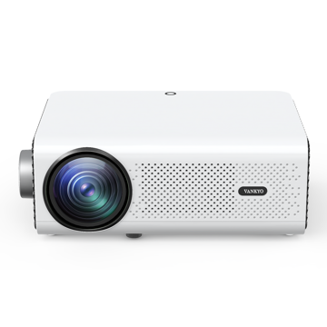 პროექტორი Vankyo Leasure 495W Full HD Mini Video Projector with 50,000 Hours LED Lamp Life, Built-in Speakers, 220 Lumens, White