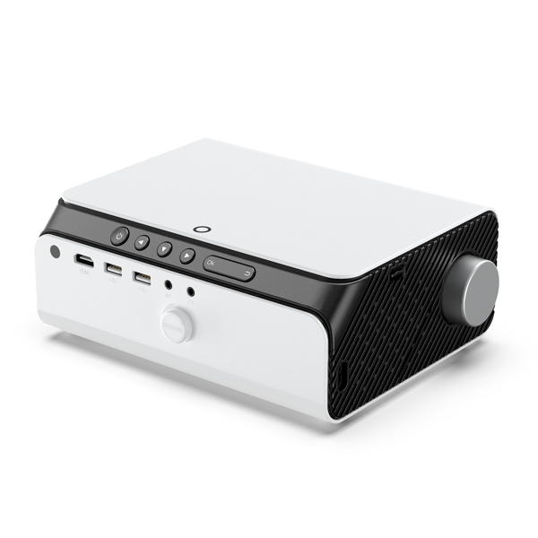 პროექტორი Vankyo Leasure 495W Full HD Mini Video Projector with 50,000 Hours LED Lamp Life, Built-in Speakers, 220 Lumens, White