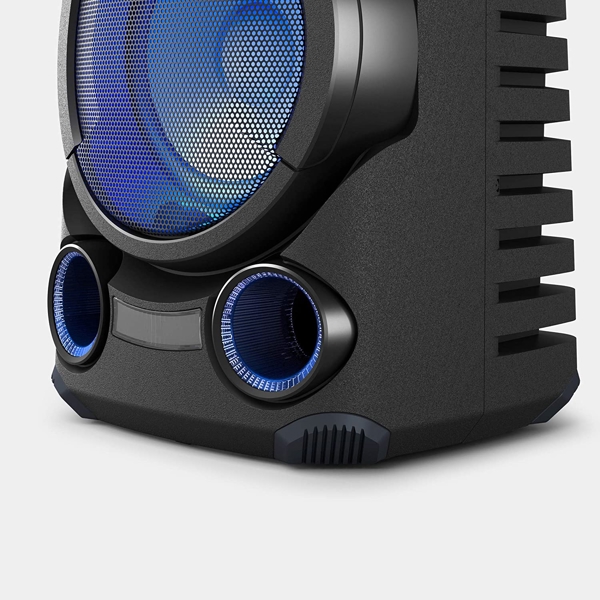 დინამიკი Sony MHC-V43D V43D High-Power Party Speaker Bluetooth, Karaoke, Party Light, USB, FM, LED, Black