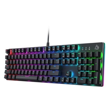 კლავიატურა Aukey KMG12 Mechanical Keyboard 104 Key With Gaming Software Black