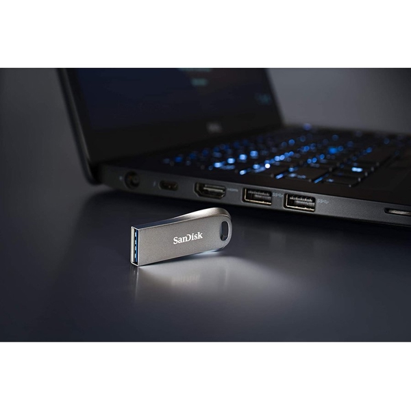 USB ფლეშ მეხსიერება SanDisk Ultra Luxe 128GB USB 3.1 Silver