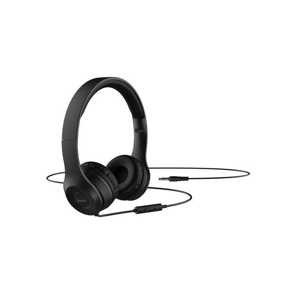 ყურსასმენი HOCO W21 Graceful charm Wired headphones 3.5mm JackBlack