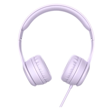 ყურსასმენი HOCO W21 Graceful charm wird headphones 3.5mm Jack Purple