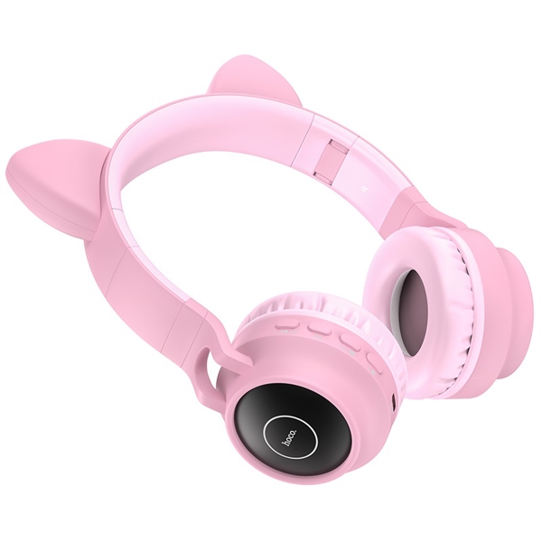 ყურსასმენი Hoco W27 Cat ear wireless headphones Pink