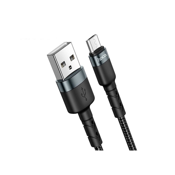 USB კაბელი Hoco SU99 PLUS 2M USB to Micro USB Black