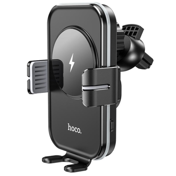 ტელეფონის სამაგრი Hoco Car Wireless Charger Holder CA80 Buddy Black