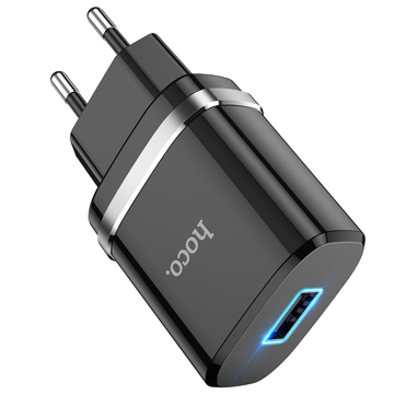 დამტენი Hoco N1 Ardent single port charger Black