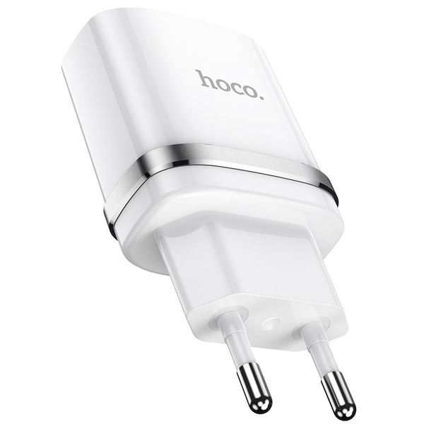 დამტენი Hoco N1 Ardent single port charger White