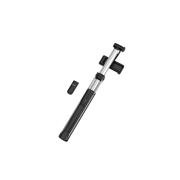 სელფის ჯოხი HOCO K10B Magnificent Wireless Selfie Stick With Backlight Black