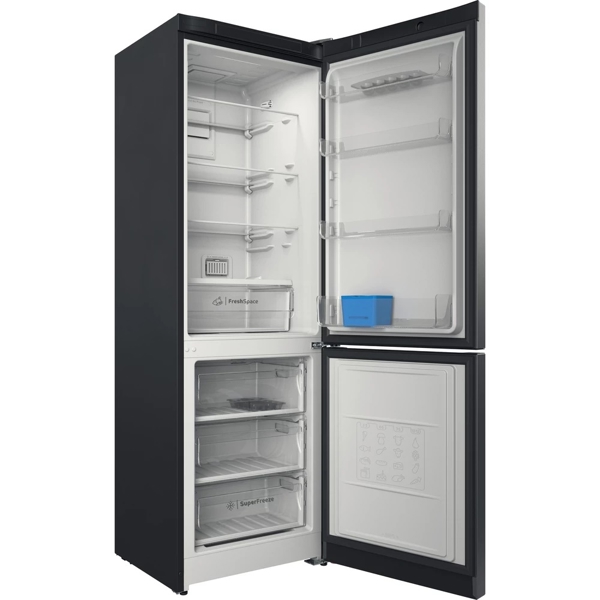 მაცივარი Indesit ITI 5181 S UA, 326L, A+, 40Db, Silver