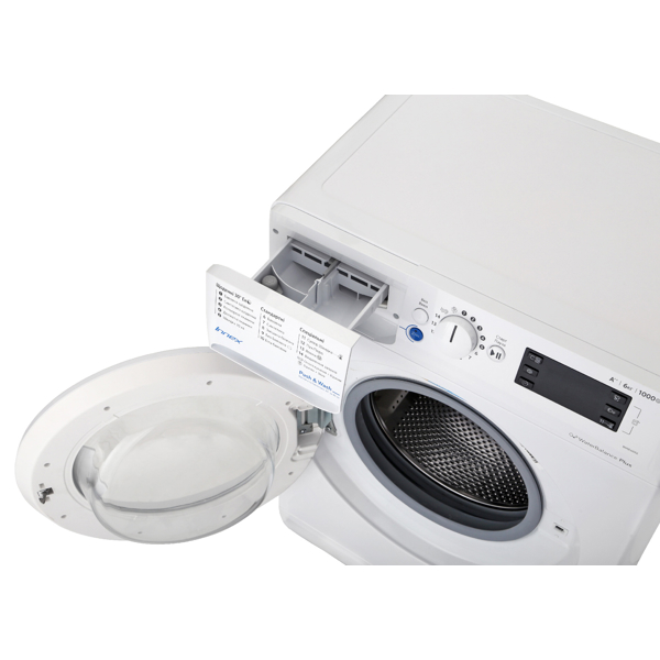  სარეცხი მანქანა Indesit BWSE 61052 W UA Washing Machine 6 KG, 1000 RPM, A++, White