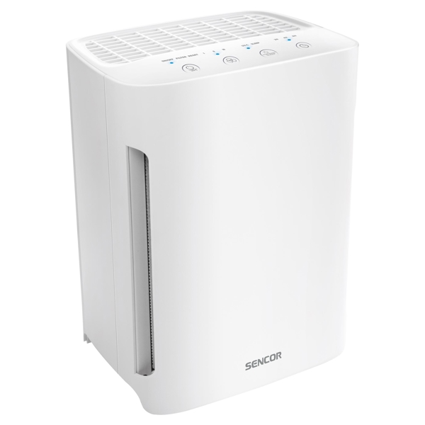 ჰაერის დამატენიანებელი Sencor SHA 6400WH Air Purifier, 3 Cleaning Speeds, 55DB(A), 60W, White