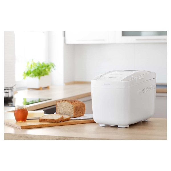 პურის საცხობი Sencor SBR 0770WH, 800W, Bread Maker, White