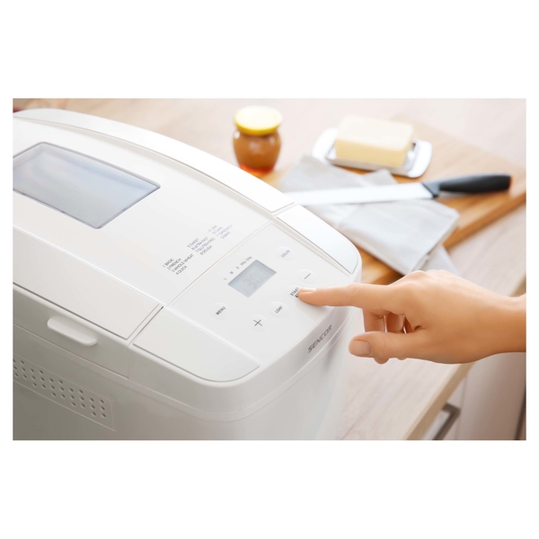 პურის საცხობი Sencor SBR 0770WH, 800W, Bread Maker, White