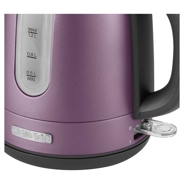  ელექტრო ჩაიდანი Sencor SWK 1223VT 1.2L, 2150W, Purple