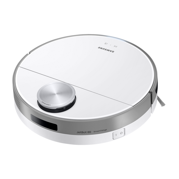 რობოტი მტვერსასრუტი Samsung Jet Bot+  VR30T85513WEV 30W, 0.3L, 77db, White