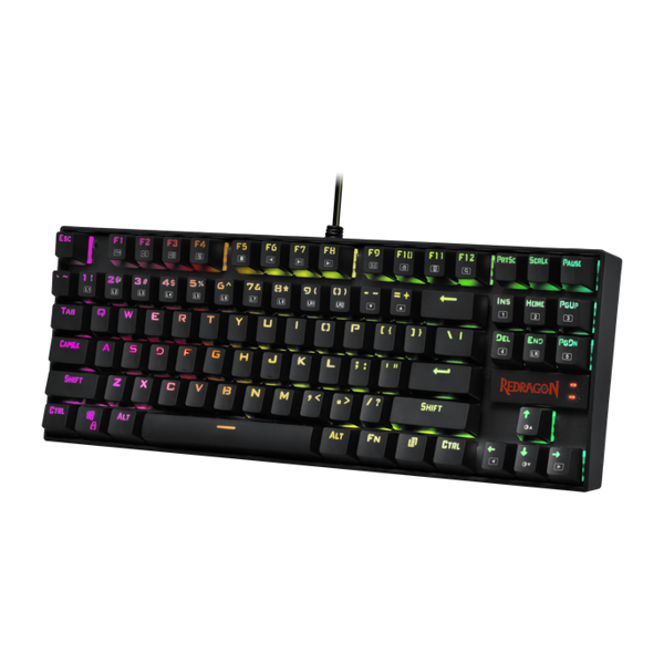 კლავიატურა Redragon Kumara Mechanical Gaming Keyboard, RGB, USB, Black