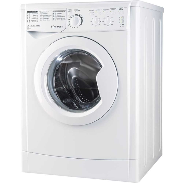 სარეცხი მანქანა Indesit Washing Machine E2SC2160WUA 6Kg, 1000RPM, A++, LED, White