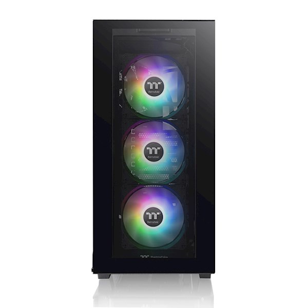 ქეისი Thermaltake Divider 300, Mid Tower, ARGB, Tempered Glass, Black